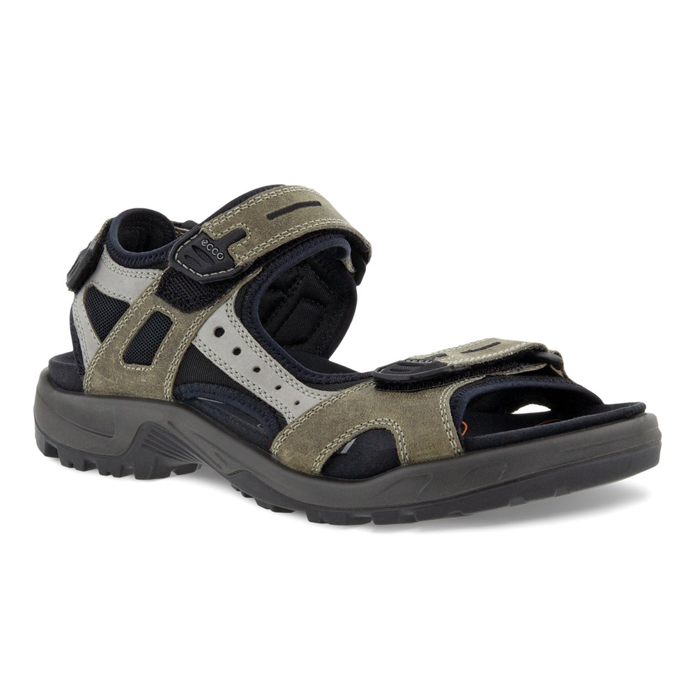 ECCO Mens Sandals Dark Grey - Yucatan - HZP-796840